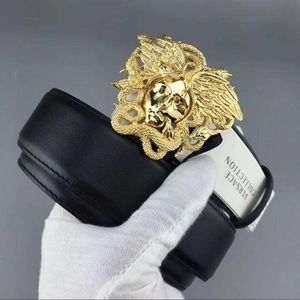 Versace leather belt